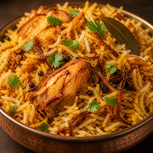 Gongura Chicken Biryani